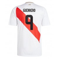 Moški Nogometni dresi Peru Paolo Guerrero #9 Domači Copa America 2024 Kratek Rokav